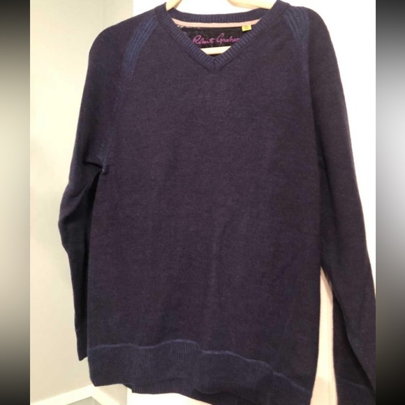 Mens Robert Graham sweater - Picture 2 of 2
